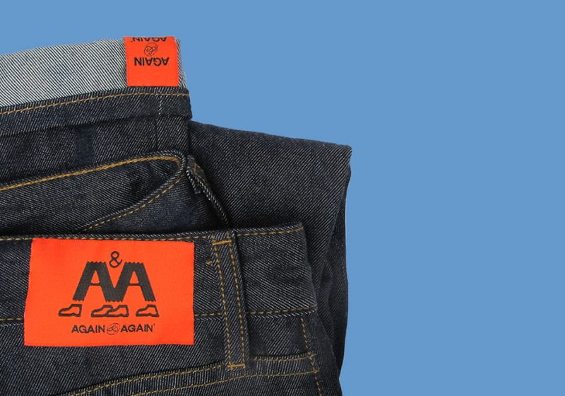 Marcus Schneider (2Y 2020, Zell Fellow) and Professor Paul Earle launched again&again, a circular fashion brand making jeans designed to never be thrown out.