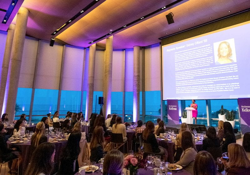 Hear from Co-Chairs Cristina Hackley and Hadley Brooke (both 2Y, 2022) on Kellogg's annual Women in Finance Dinner.