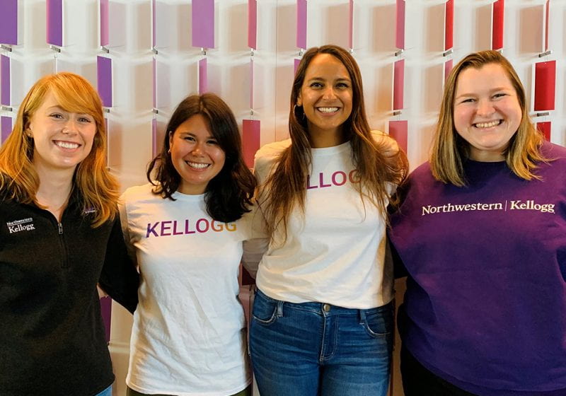 Kellogg Women's Business Association student leadership